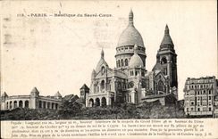 Paris CPA Basilique du Sacre Coeur (Montmatre)
