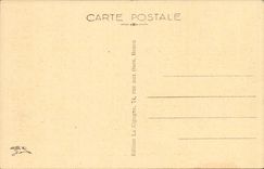 Surroundings of Rouen CPA Bonsecours Church the nave in the month of Mary