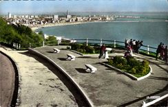 Sainte Adresse CPM La table d'orientation et vue panoramique sur le Havre
