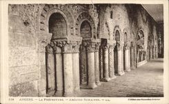 Angers CPA the Prefecture Roman Arcades