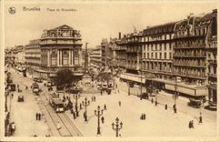 Orte Belgien-Belgie Brussel CPA von BRouckere