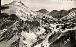 Valloire CPA Setaz and its tracks on Verneys In the content large Galibier