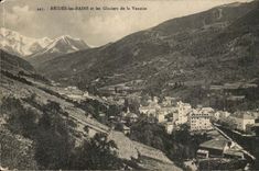 Supports les Bains CPA glaciers of Vanoise