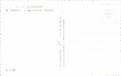 The lake of Le Bourget CPA the abbey of Hautecombe