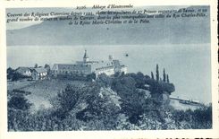 Abbey of Hautecombe CPA Brood of the monks cistercians