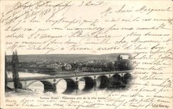 CPA Vernon Panorama taken of Right Bank