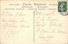 The mans CPA monumental Staircase and Scarron house