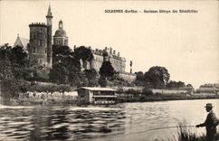 Solesmes CPA Old abbey of the Benedictines