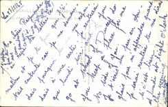 Versailles MODERN CARD the palate Counts of the signature of peace