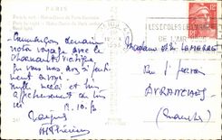 Paris la nuit CPM Notre DAme de Paris illuminee