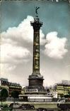 Paris CPA Places Bastille and column of July (1831 1840)