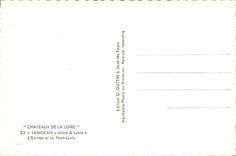 Langeais CPA Hereinkommen und die Brucke levis