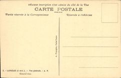 Langeais CPA Ansicht