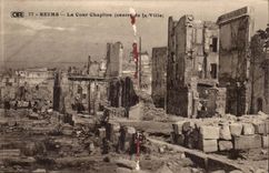 Reims - das Gerichts-Kapitel zentriert Stadt - CPA