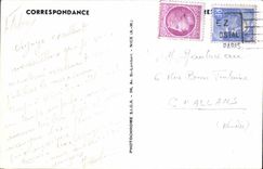 Nice - View - Entrance of the Port Castle CPA