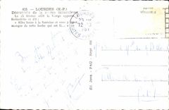 Lourdes - Discovered Miraculeuse source the 1858 virgin appeared - CPA