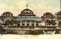 Vichy - Facade du Casino - CPA 