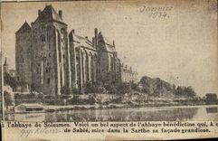 Solesmes - Abbey - Here a beautiful aspect of the benedictine abbey of Sand - - CPA