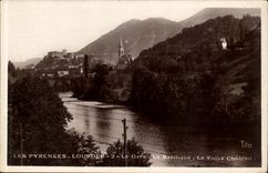 Lourdes - Pyranees Gave the Basilica the Old Castle - CPA
