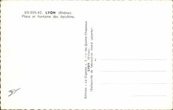 Lyon - Place et Fontaine des Jacobins - CPA 