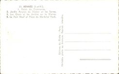 Rennes - Souvenir CPA 