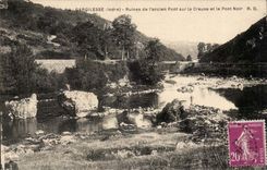 Gargiless - Ruins of the old Bridge on the Hollow one and Black Bridge CPA
