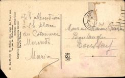 Co Therese of the Jesus Child throwing of the flowers under the steps allegorical picture off inner life CPA