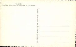 Lyon - Marie Gott hat schutzt Frankreich - CPA