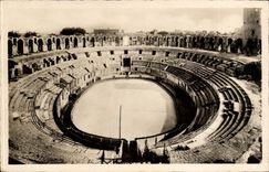 Arles - the Arena - View of the Interior - CPA