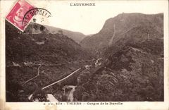 Thiers - Falls of Durolle - CPA