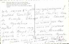 Paris - 4 - Panora depuis les Tours de Notre Dame - CPA