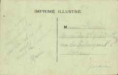 Gavarnie - Tourists on the Way of the Cascade - horse - CPA