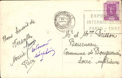 Versailles - Small Trianon the Living room of Marie Antoinette - CPA