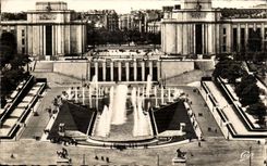 Paris 16 - Le Palais de Chaillot - Les Grandes Eaux - CPA 