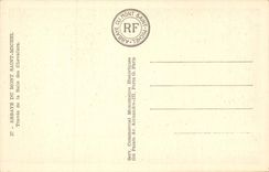 Mont Saint Michel - Span of the Room of the Knights - the CPA