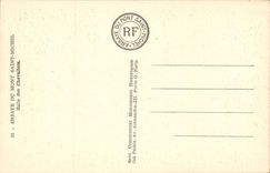 Mont Saint Michel - Span of the Room of the Knights - the CPA