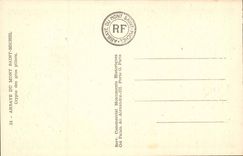 Mont Saint Michel - Crypt of the large pillars - CPA