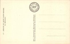 Mont Saint Michel - the Refectory - the CPA