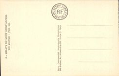 Mont Saint Michel - View - the Face Is - CPA