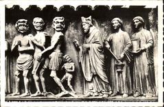 Reims - die Kathedrale-Gatter-Str 6 - Remi Heiliges das die Damonen der Stadt - CPA verjagt