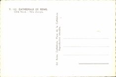 Reims - Kathedrale - Nordmass - Kopf des Winkels - CPA