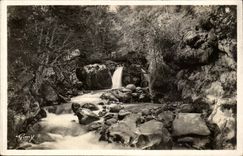 Supports baths - Cascade of the Wood of Cythere - CPA