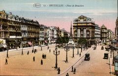 Belgien - Belgien - Brussel - Brussel - Ort von Brouchere - Auto - - CPA