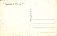 Co Thesis of the Hesus Child - Photography of the June 1897 - CPA