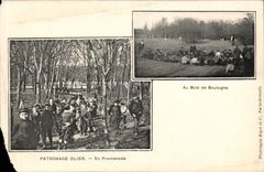 Fantasy - Children - Olier Patronage - In Walk - With the Wood of Boulogne CPA