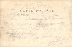 Drill of Fontainebleau CPA mausoleums of Apremont