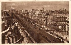 CPA Paris and its wonders Avenue of the Champs Elysees