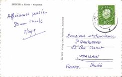 Germany Speyer amndt Rhein Altportel