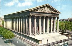 Paris MODERN CARD the Madeleine