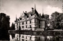 Sudliche Front des Azay Vorhang-CPA